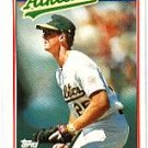 1988 Topps UK Minis #47 Mark McGwire