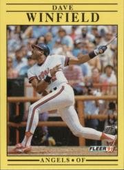 1991 Fleer 329 Dave Winfield