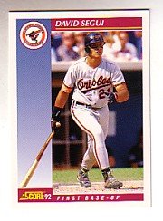 1992 Score #554 David Segui