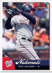 2007 Fleer 3 Nick Johnson