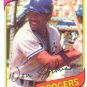 1980 Topps #209 Von Joshua