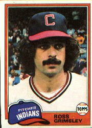 1981 Topps #170 Ross Grimsley