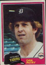 1981 Topps #59 Dan Petry