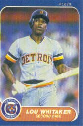 1986 Fleer #293 Mark Bailey