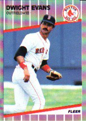1989 Fleer 87 Dwight Evans