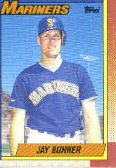 1990 Topps 554 Jay Buhner