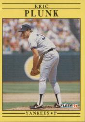 1991 Fleer 676 Eric Plunk