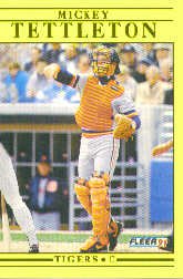 1991 Fleer Update #24 Mickey Tettleton