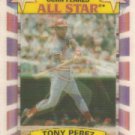 1992 Kellogg's All-Stars #2 Tony Perez 1992 Kellogg's All-Stars #2 Tony Perez
