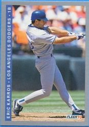 1993 Fleer #64 Eric Karros