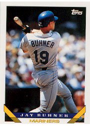 1993 Topps 718 Jay Buhner