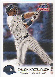 2000 Fleer Focus #14 Chuck Knoblauch
