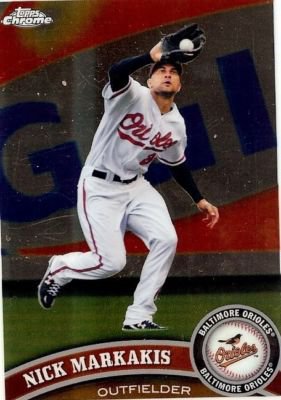 2011 Topps Chrome #22 Nick Markakis