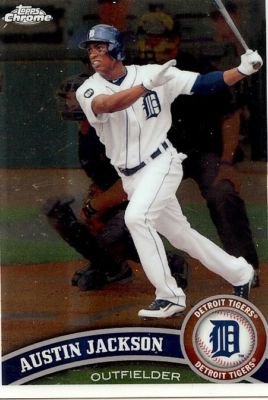 2011 Topps Chrome #28 Austin Jackson