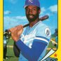 1986 Woolworth's Topps #32 Willie Wilson