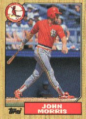 1987 Topps 211 John Morris
