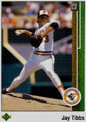 1989 Upper Deck 655 Jay Tibbs