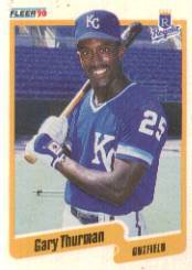 1990 Fleer 121 Gary Thurman