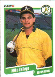 1990 Fleer 8 Ron Hassey