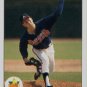1990 Upper Deck 65 Steve Avery UER/(Born NJ, should be MI,/Merker