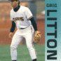 1992 Fleer 640 Greg Litton