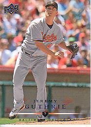 2008 Upper Deck #421 Jeremy Guthrie