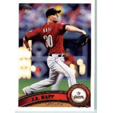 2011 Topps #499 J.A. Happ