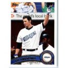 2011 Topps #587 J.P. Arencibia 2011 Topps #587 J.P. Arencibia