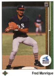 1989 Upper Deck 628B Fred Manrique COR