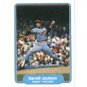 1982 Fleer 555B Darrell Jackson/(Red cap with T)