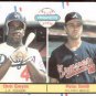 1988 Fleer 647 Pete Smith/Chris Gwynn RC