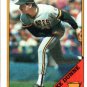 1988 Topps 619 Mike Dunne/Inconsistent design,/black name on