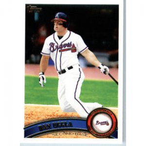 2011 Topps #640A Dan Uggla