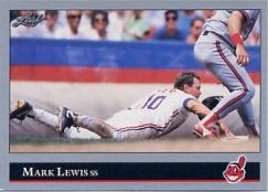 1992 Leaf 49 Mark Lewis