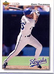 1992 Upper Deck 629 Gary Thurman