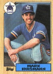 1987 Topps 187 Mark Huismann