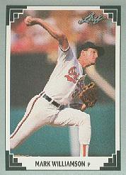 1991 Leaf 21 Mark Williamson