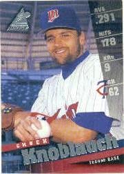 1998 Pinnacle Inside #29 Chuck Knoblauch