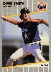 1989 Fleer 369 Dave Smith