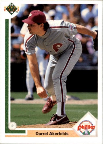 1991 Upper Deck 619 Darrel Akerfelds
