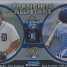 2012 Bowman Chrome Franchise All-Stars #CC Miguel Cabrera/Nick Castellanos