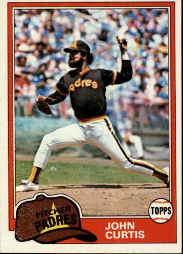 1981 Topps #531 John Curtis