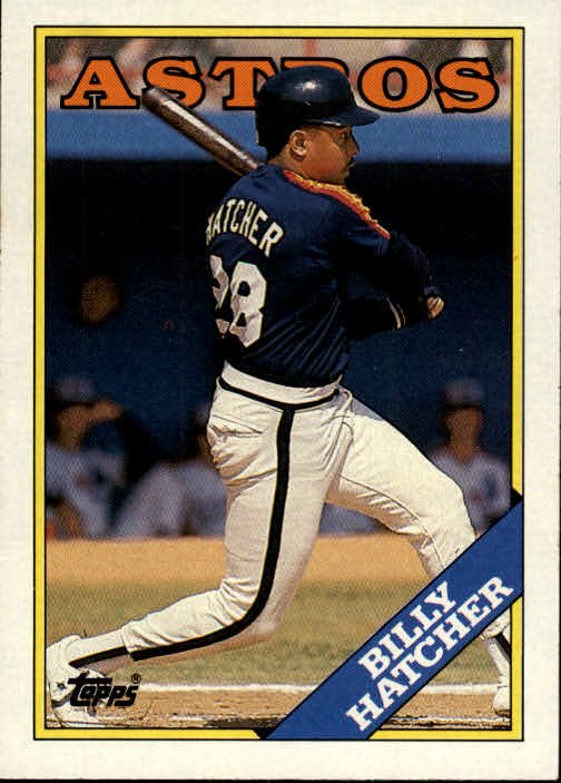 1988 Topps 306 Billy Hatcher