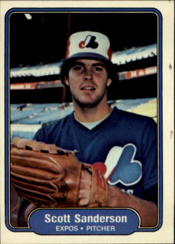 1982 Fleer 206 Scott Sanderson