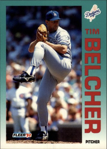 1992 Fleer 447 Tim Belcher