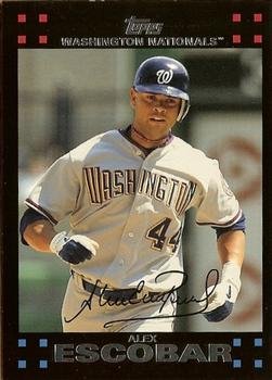 2007 Topps 572 Alex Escobar