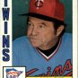1984 Topps 771 Billy Gardner MG