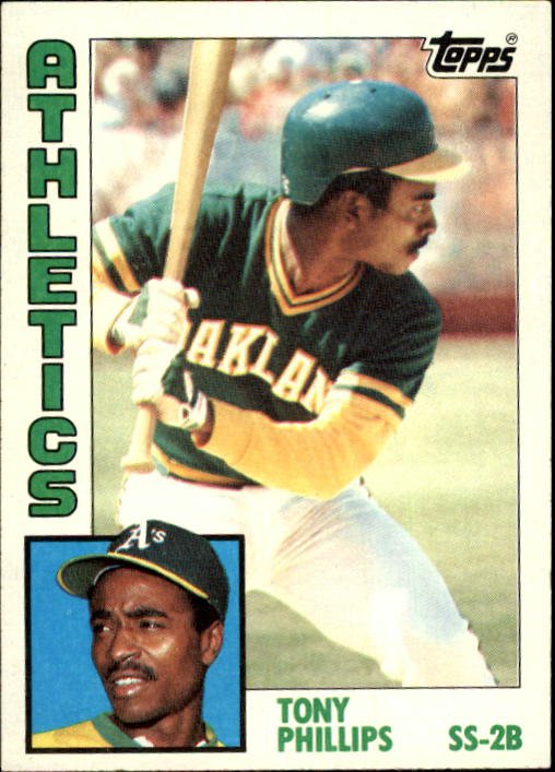1984 Topps 309 Tony Phillips RC