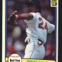 1982 Donruss #109 Dwight Evans