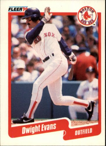 1990 Fleer 274 Dwight Evans